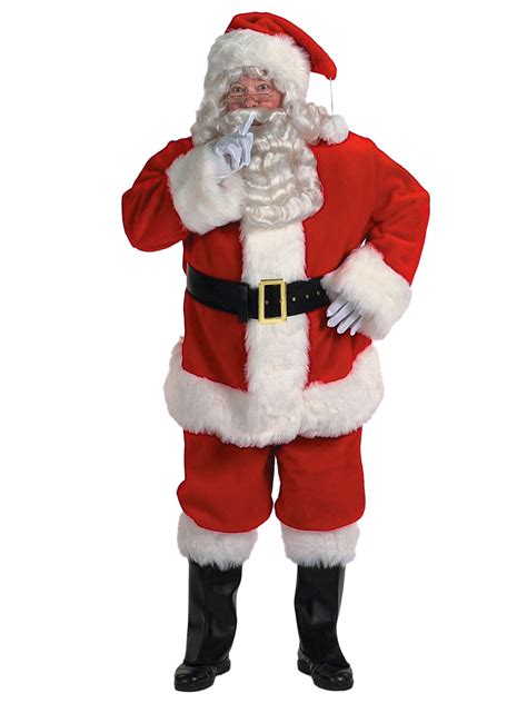 professional santa suit costume